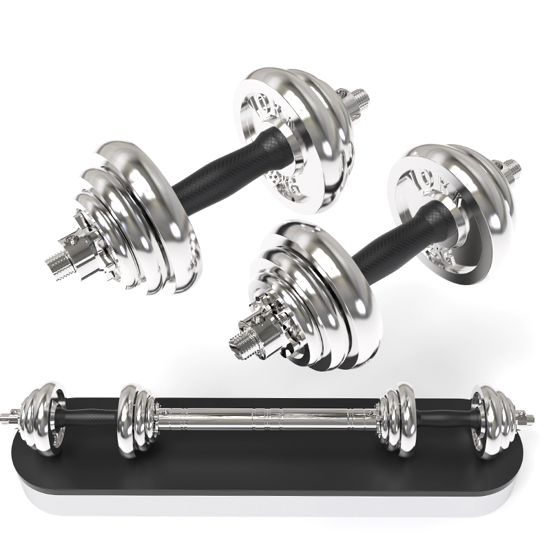 Plating dumbbell